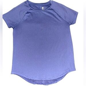 Activewear Periwinkle Blue Purple Short Sleeve T-Shirt XS Target All In Motion